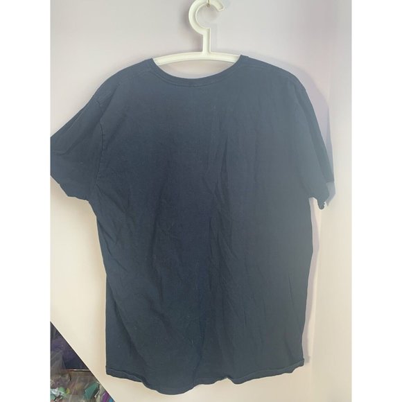 THE EXORCIST Horror Movie T Shirt Faded Black Distressed Fits XL 22.75x28.5” - Picture 4 of 4